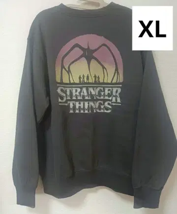 GU 새상품 기묘한 이야기 맨투맨 풀오버 XL 넷플릭스