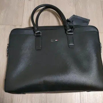 타미힐피거 비즈니스 백 블랙