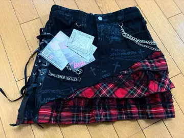 MAD GIRL 미니 스커트 택 포함 미사용 새상품