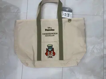 디즈니 스토어 피노키오 울프 토트백