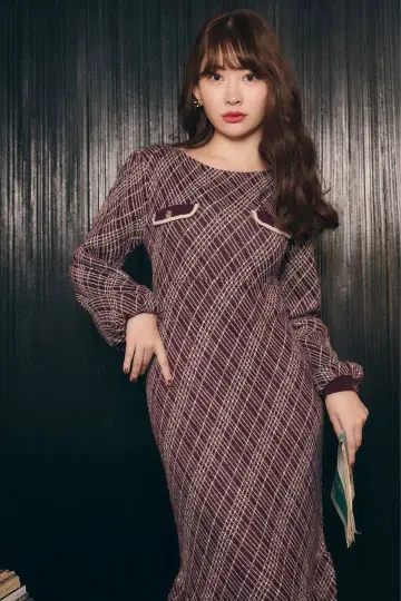 Vosges Jacquard Knit Dress Herlipto / S