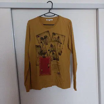 semantic design 트럼프 무늬 셔츠 해골 락