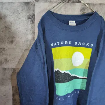 맨투맨 트레이닝복 블루 S C47, 51