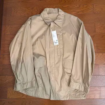 UNIQLO U 오버 사이즈 유틸리티 자켓 베이지 M 새상품