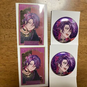 IMPACT 사진풍 카드 캔 배지 와타라이 히바리