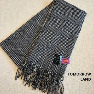 투모로우랜드 캐시미어 100% 머플러 하운드투스 하운드 투스