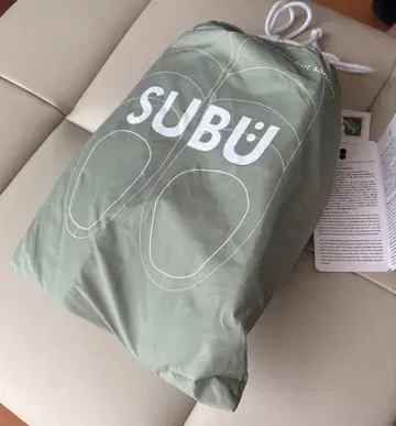 SUBU 샌들 스모크 그린