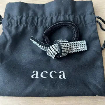 acca 드레스 포니 크리스탈