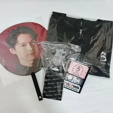 세트 SixTONES 후드티 응원봉 스티커 마츠무라 호쿠토 부채