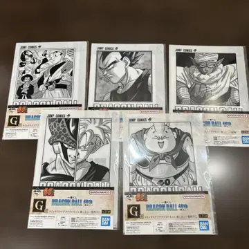 제일복권 DRAGON BALL 40th ~그 두 번째~ 클리어 파일 5종