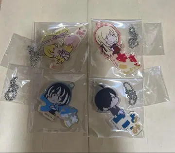 이야기 모노가타리 시리즈 오나마에피탄코 아크릴 키링 4세트