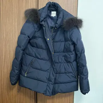 Te chichi 네이비 다운 숏 자켓 프리 사이즈