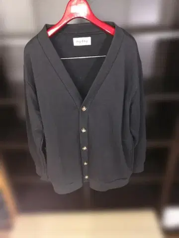 my day Cardigan 가디건 블랙 L size