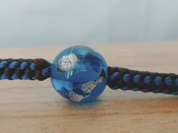 겉옷 끈 푸른 유리 긴자 모토지