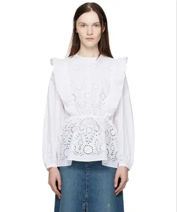 [택 포함] A.P.C. Clove 블라우스 화이트 36사이즈