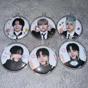 아이돌 캔뱃지 6개 세트