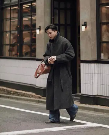 Belted Oversized Coat