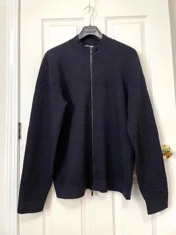 새상품급 네이비 집업 스웨터 XL