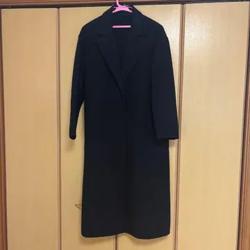 Spick & Span 네이비 롱 코트 36