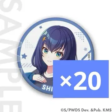 유메스테 월드 다이스터 와다이 시즈카 시리우스 릴리즈 캔뱃지