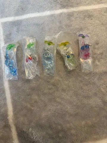 피크민 캡슐 토이 5체 세트