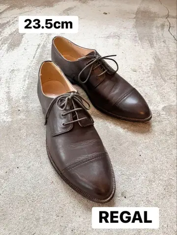 REGAL 다크 브라운 레이스업 23.5cm