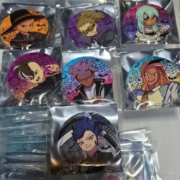 이나즈마 일레븐 애니메이트 카페 트레이딩 캔뱃지 7개 세트