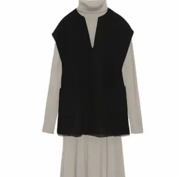 새상품급 미라 오웬 니트 베스트 셋업