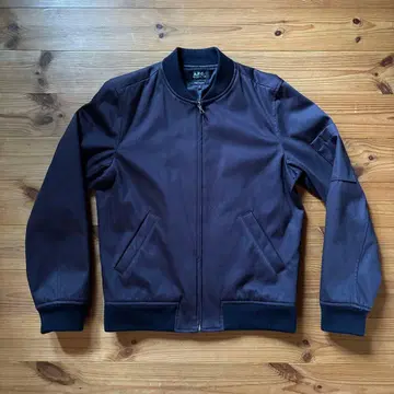 A.P.C. 봄버 자켓 네이비