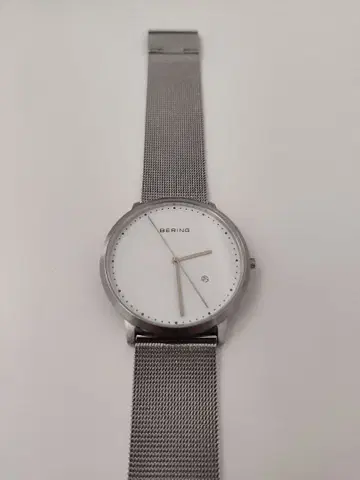 BERING 아날로그 손목시계 화이트