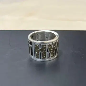 HYSTERIC GLAMOUR 글리터 로고 반지