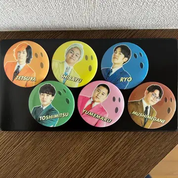 [ 도카이 온에어 ] 캔뱃지 6종 라운드원 콜라보