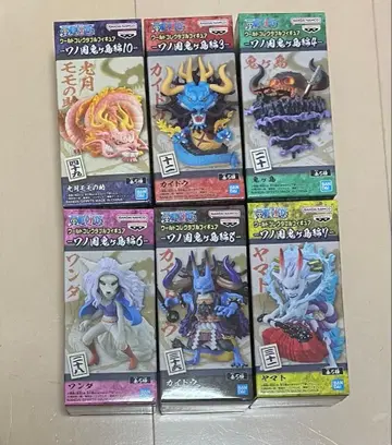 원피스 월드 컬렉션 와노쿠니 오니가시마 편 6체 세트