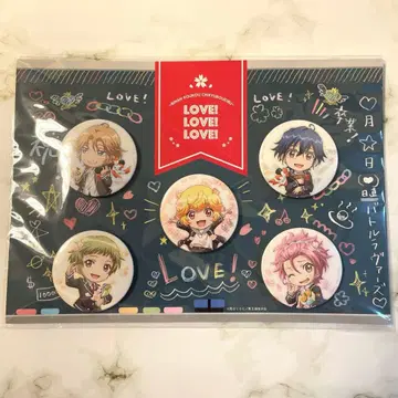 미남 고등학교 지구 방위부 LOVE OVA 오리지널 캔뱃지 세트