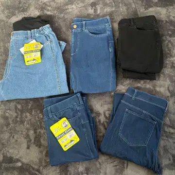 오카다 유리 콜라보 데님 5개 세트 미사용 새상품 포함 시마무라 LL