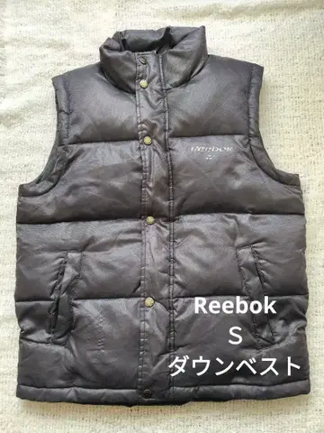 리복 다운 베스트 S 그레이 방한