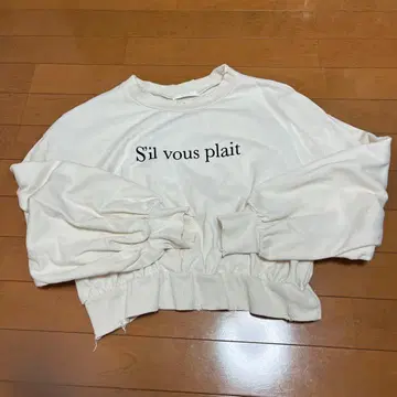 who'swho Chico 로고 퍼프 슬리브 트레이닝복