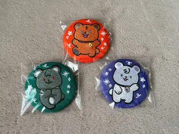 하자 있음 3SKM 자수 캔뱃지