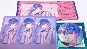 브레마이 우쿄 마오 캔뱃지 사진풍 카드 특전 티켓풍 카드