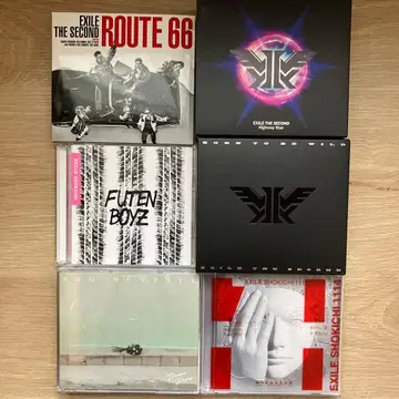 EXILE THE SECOND CD 앨범 세트