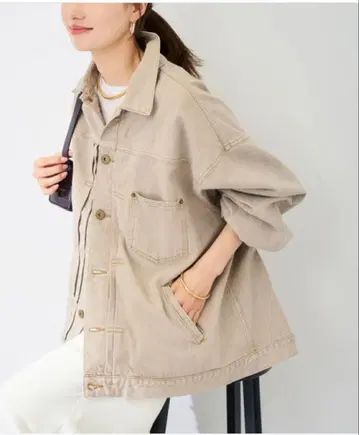 엑스트라 라지 데님 자켓