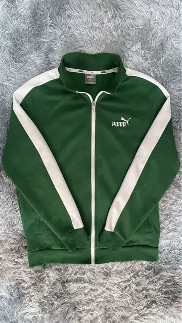PUMA DRYCELL T7 트랙 자켓 레어 그린 M