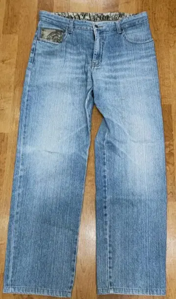 DOMINATE 데님 팬츠 잉어 패턴