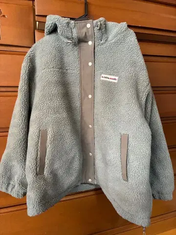 새상품 미사용 Java 블루그린 오버 사이즈 자켓 M 사이즈