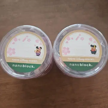 나노블록 미키 미니 졸업식 2세트