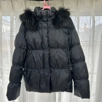 ined 다운 코트 블랙