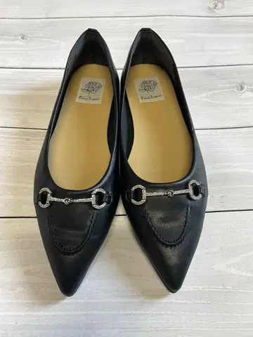 Emma Frances 블랙 스틸레토 펌프스 24.5cm