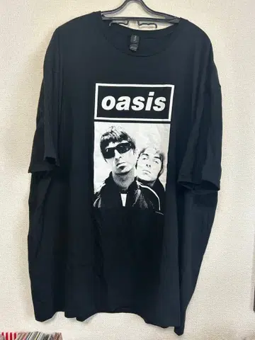 oasis 블랙 T셔츠 2XL