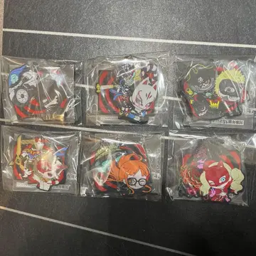 페르소나 5 더 로얄 캡슐 러버 마스코트 6종 세트