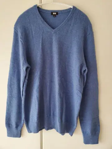 새상품급 UNIQLO 유니클로 남성용 캐시미어 100% 스웨터 XL